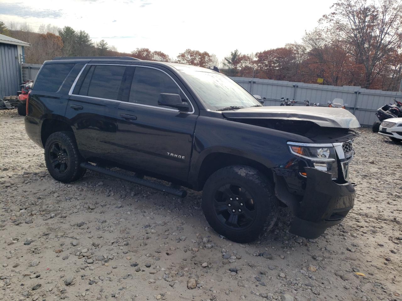 2020 Chevrolet Tahoe VIN 1GNSKAEC3LR100905 Copart auction photo, front end damage thumbnail 4