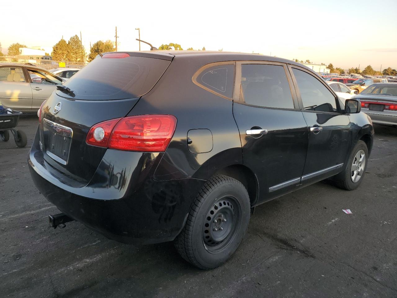 2014 Nissan Rogue VIN JN8AS5MT1EW102965 Copart auction photo, front end / side damage thumbnail 3