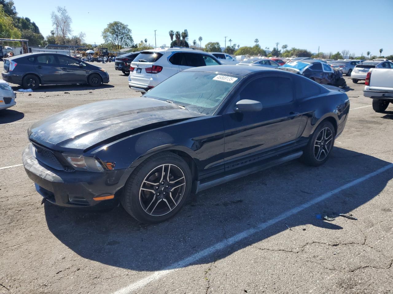 2010 Ford Mustang VIN 1ZVBP8ANXA5163351