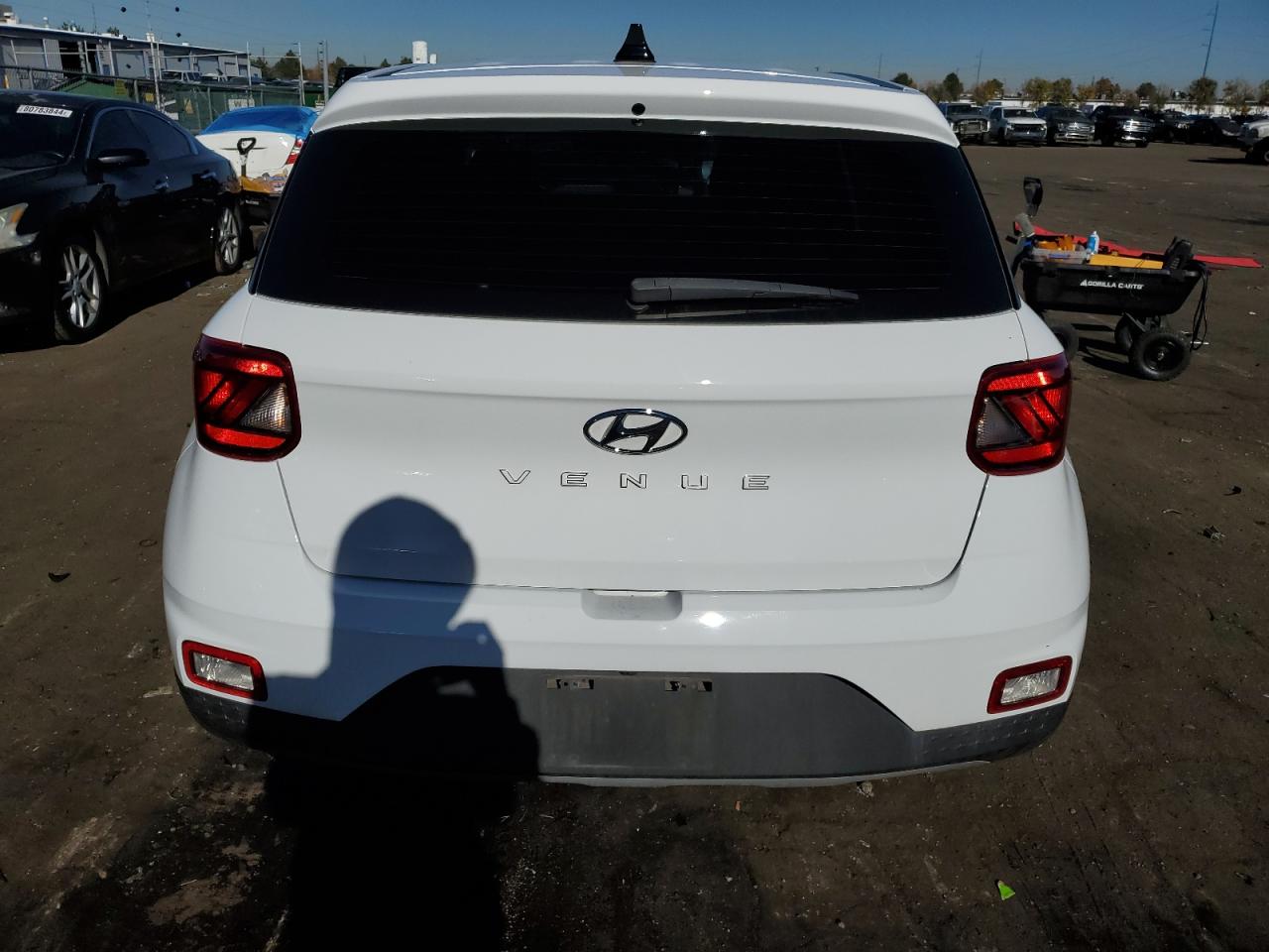 2022 Hyundai Venue VIN KMHRB8A30NU207346 Copart auction photo, front end damage thumbnail 6