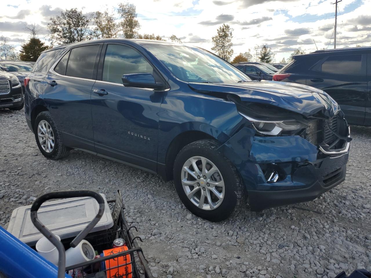 2020 Chevrolet Equinox VIN 2GNAXTEV9L6285273 Copart auction photo, front end damage thumbnail 4