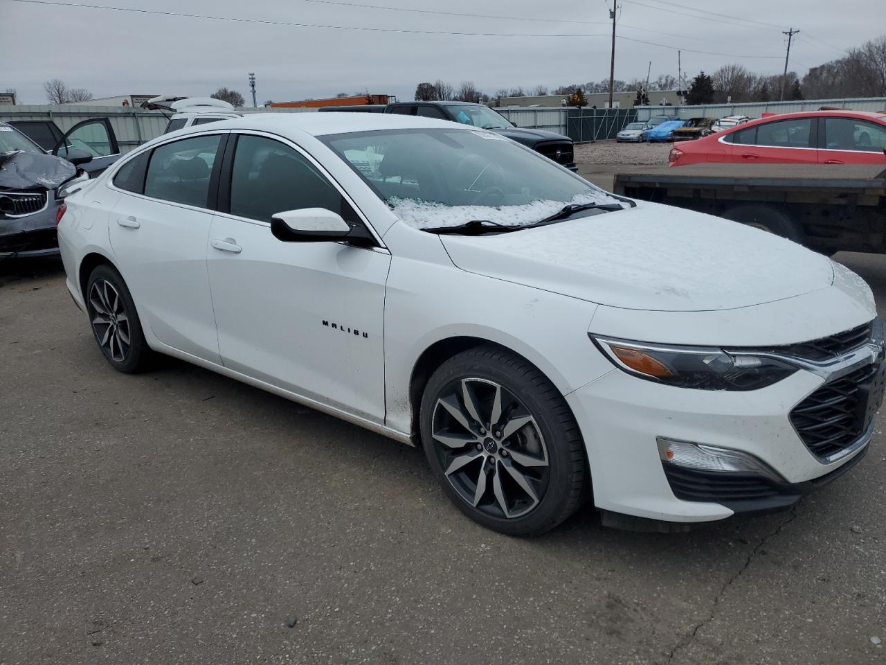 2021 Chevrolet Malibu VIN 1G1ZG5ST0MF054689 Copart auction photo, front end damage thumbnail 4