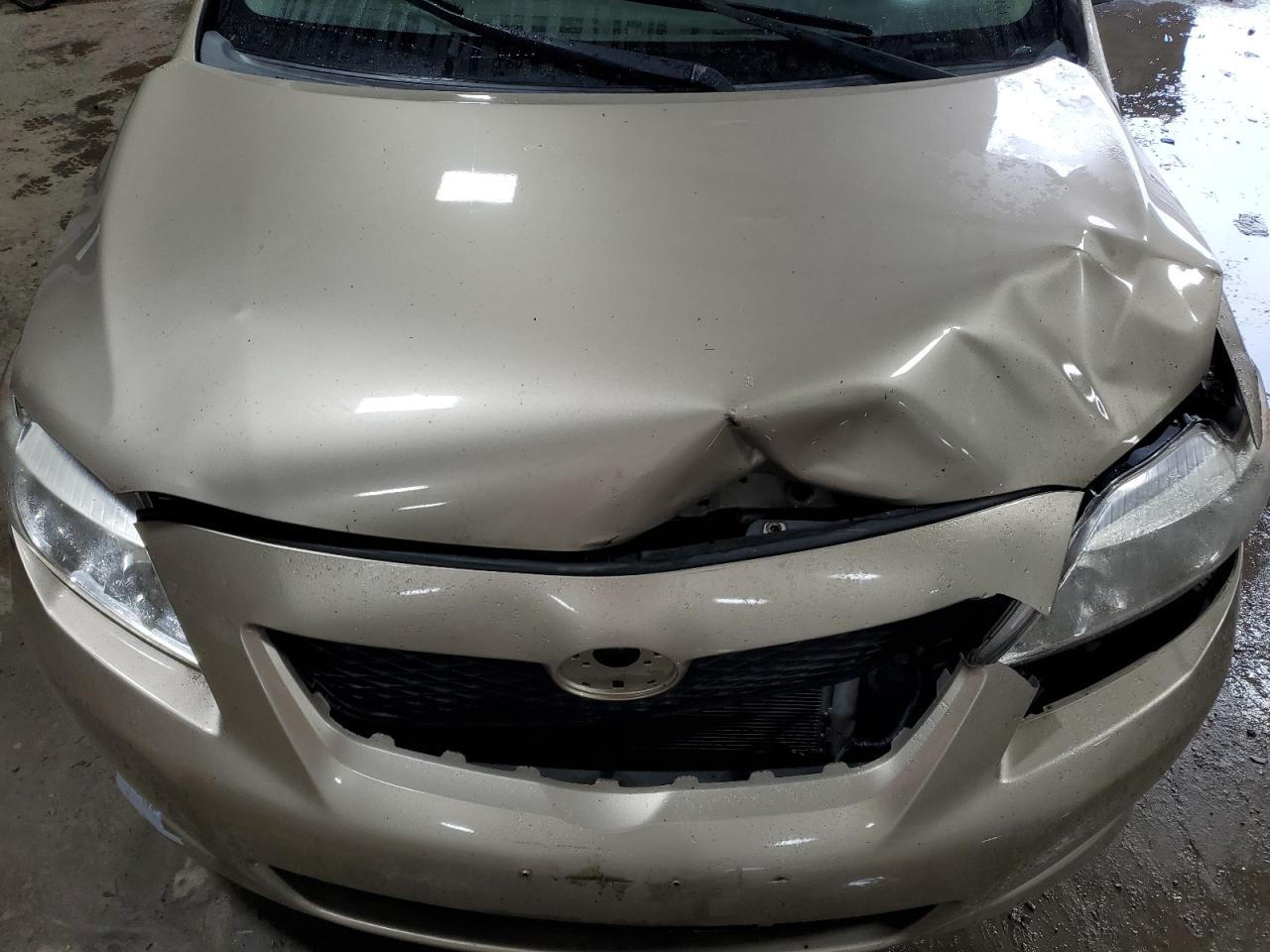 2009 Toyota Corolla VIN 2T1BU40E99C108832 Copart auction photo, front end / side damage thumbnail 11