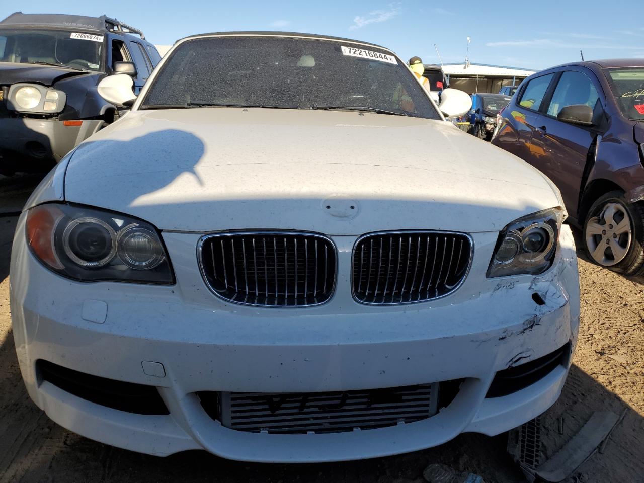 2010 BMW 1er VIN WBAUN9C57AVK41344 Copart auction photo, rear end damage thumbnail 5
