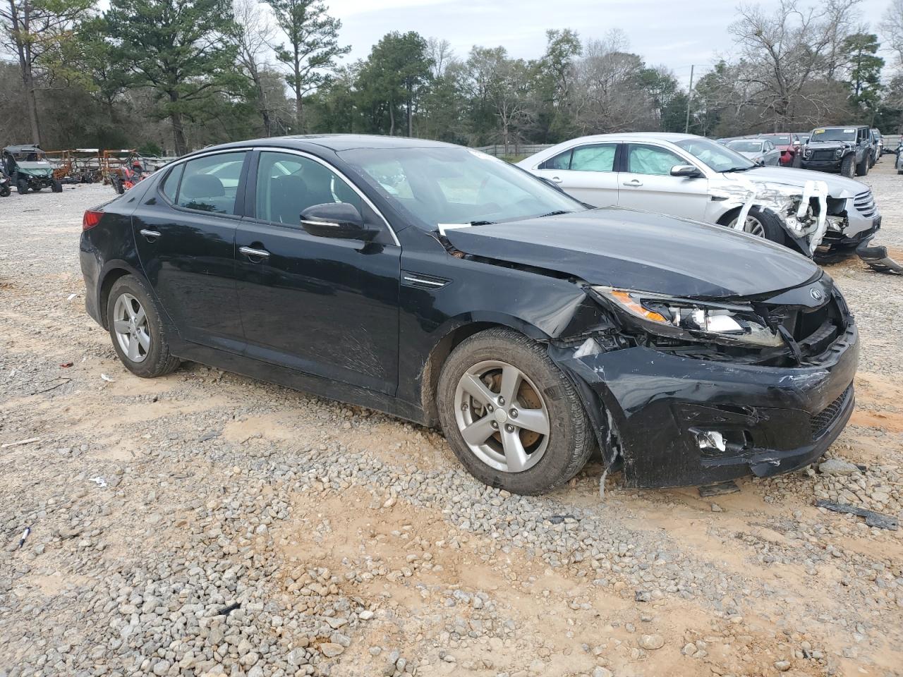 2015 KIA Optima VIN 5XXGM4A70FG379367 Copart auction photo, front end damage thumbnail 4