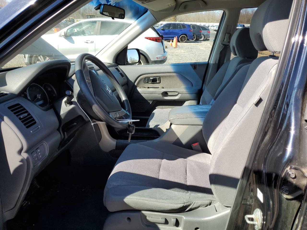 2006 Honda Pilot VIN 2HKYF184X6H520393 Copart auction photo, front end damage thumbnail 7