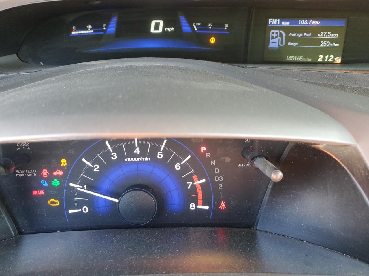 2012 Honda Civic VIN 19XFB2F50CE352395 Copart auction photo, rear end damage thumbnail 9
