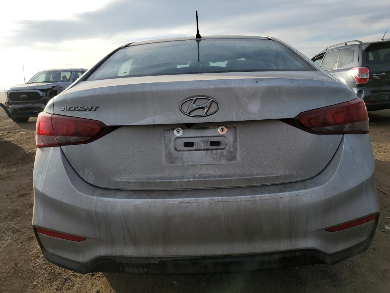 2022 Hyundai Accent VIN 3KPC24A66NE154731 Copart auction photo, front end damage thumbnail 6