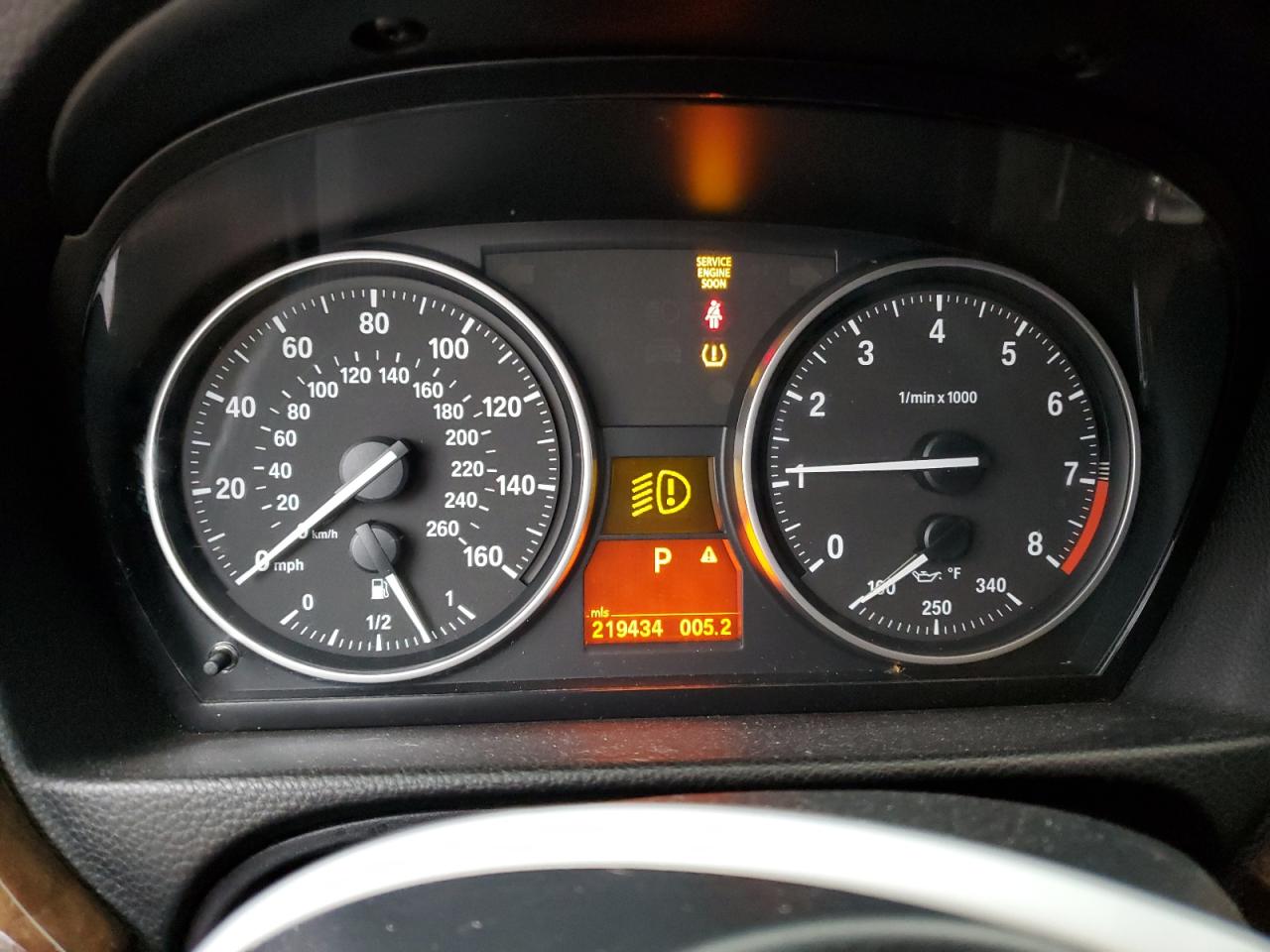 2009 BMW 3er VIN WBAWV53589P079726 Copart auction photo, all over damage thumbnail 9