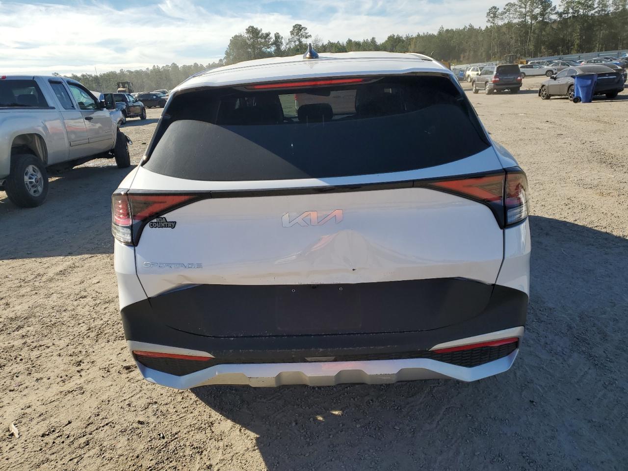 2025 KIA Sportage VIN 5XYK33DF5SG266143 Copart auction photo, front end / side damage thumbnail 6