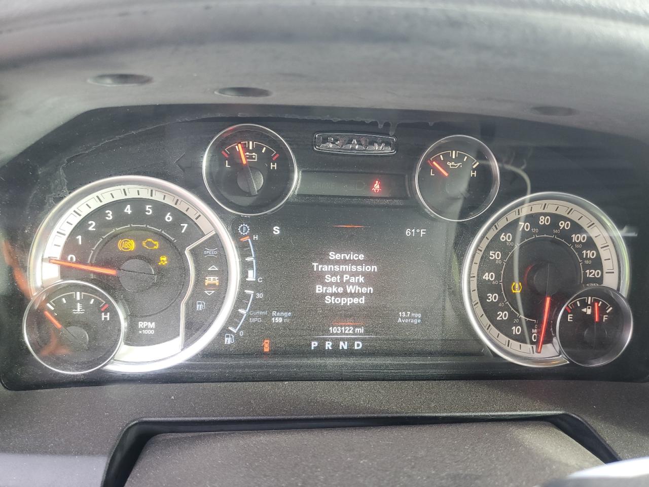 2017 RAM 1500 VIN 1C6RR6LG3HS855968 Copart auction photo, front end / side damage thumbnail 9