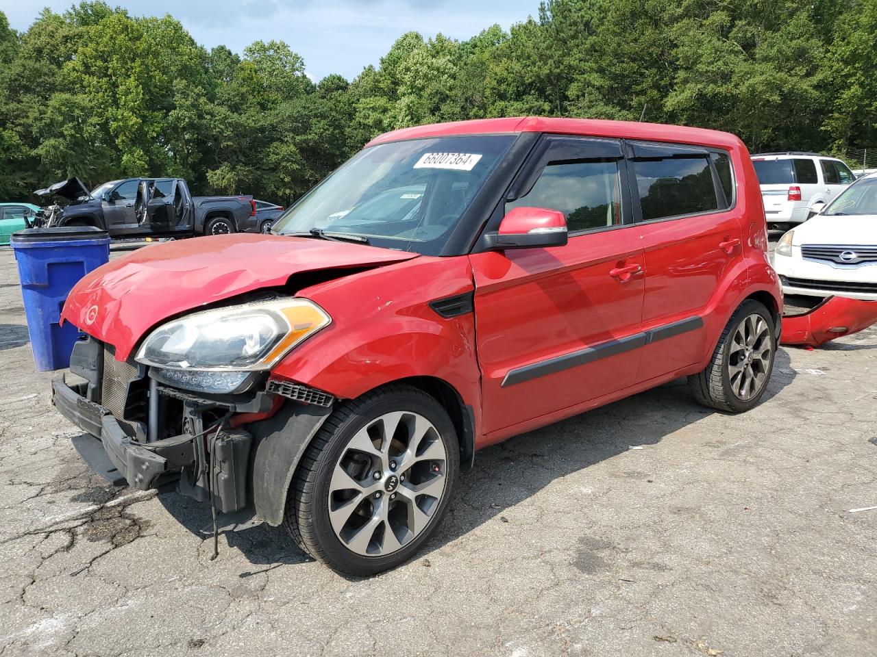 2013 KIA Soul VIN KNDJT2A6XD7570546