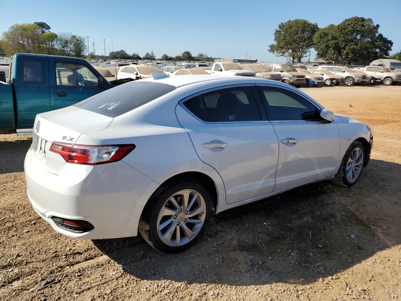 2016 Acura ILX VIN 19UDE2F76GA023694 Copart auction photo, front end / side damage thumbnail 3