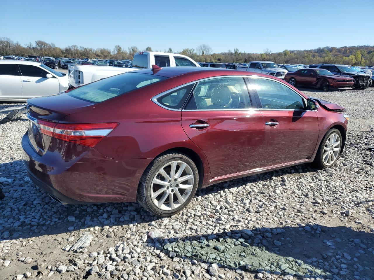 2013 Toyota Avalon VIN 4T1BK1EB6DU007192 Copart auction photo, front end damage thumbnail 3