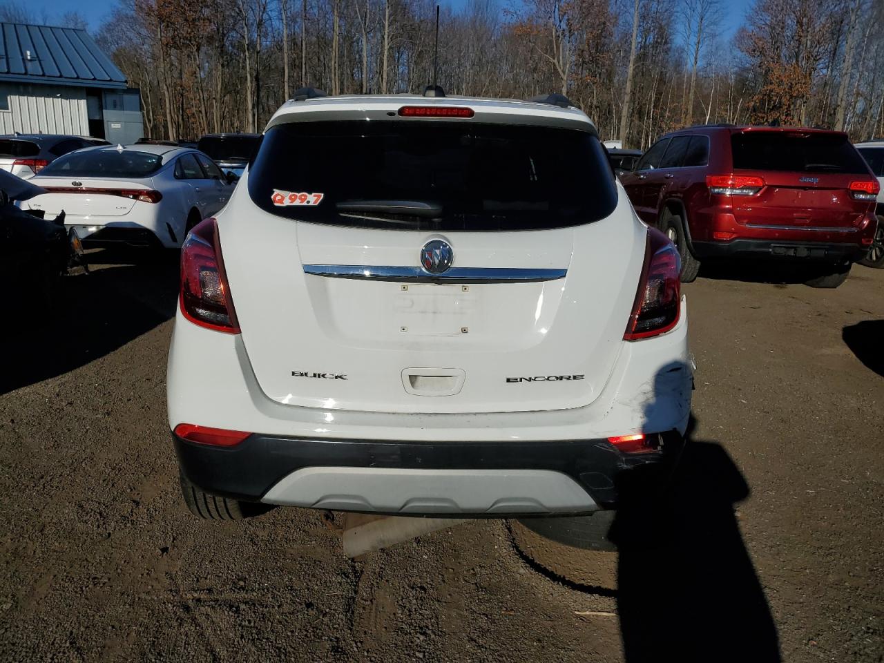 2017 Buick Encore VIN KL4CJASB4HB100451 Copart auction photo, rear end / minor dent/scratches damage thumbnail 6