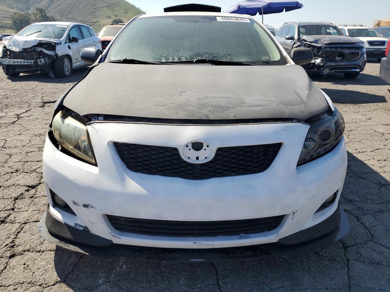 2010 Toyota Corolla VIN 1NXBU4EE7AZ197859 Copart auction photo, front end damage thumbnail 5