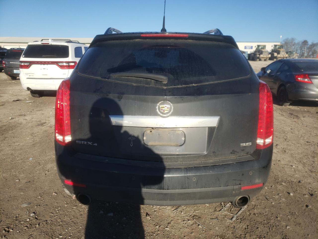 2014 Cadillac SRX VIN 3GYFNGE33ES684463 Copart auction photo, front end damage thumbnail 6