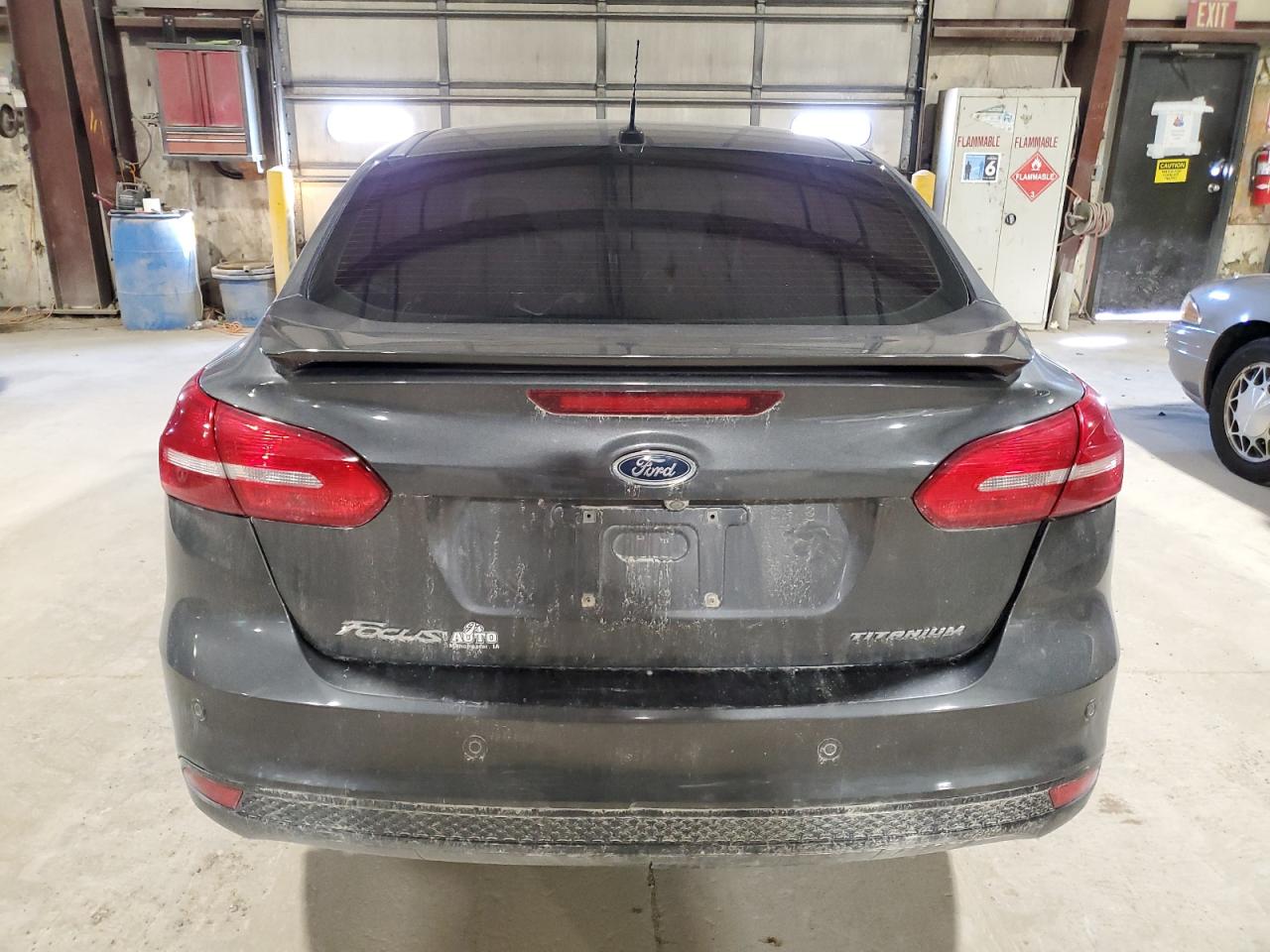 2017 Ford Focus VIN 1FADP3J27HL308121 Copart auction photo, rear end / front end damage thumbnail 6