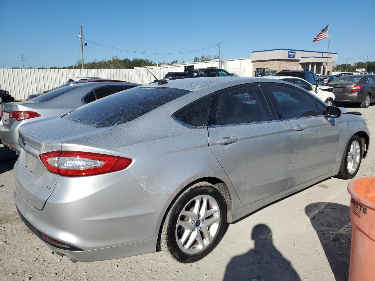 2016 Ford Fusion VIN 3FA6P0H70GR218754 Copart auction photo, front end damage thumbnail 3