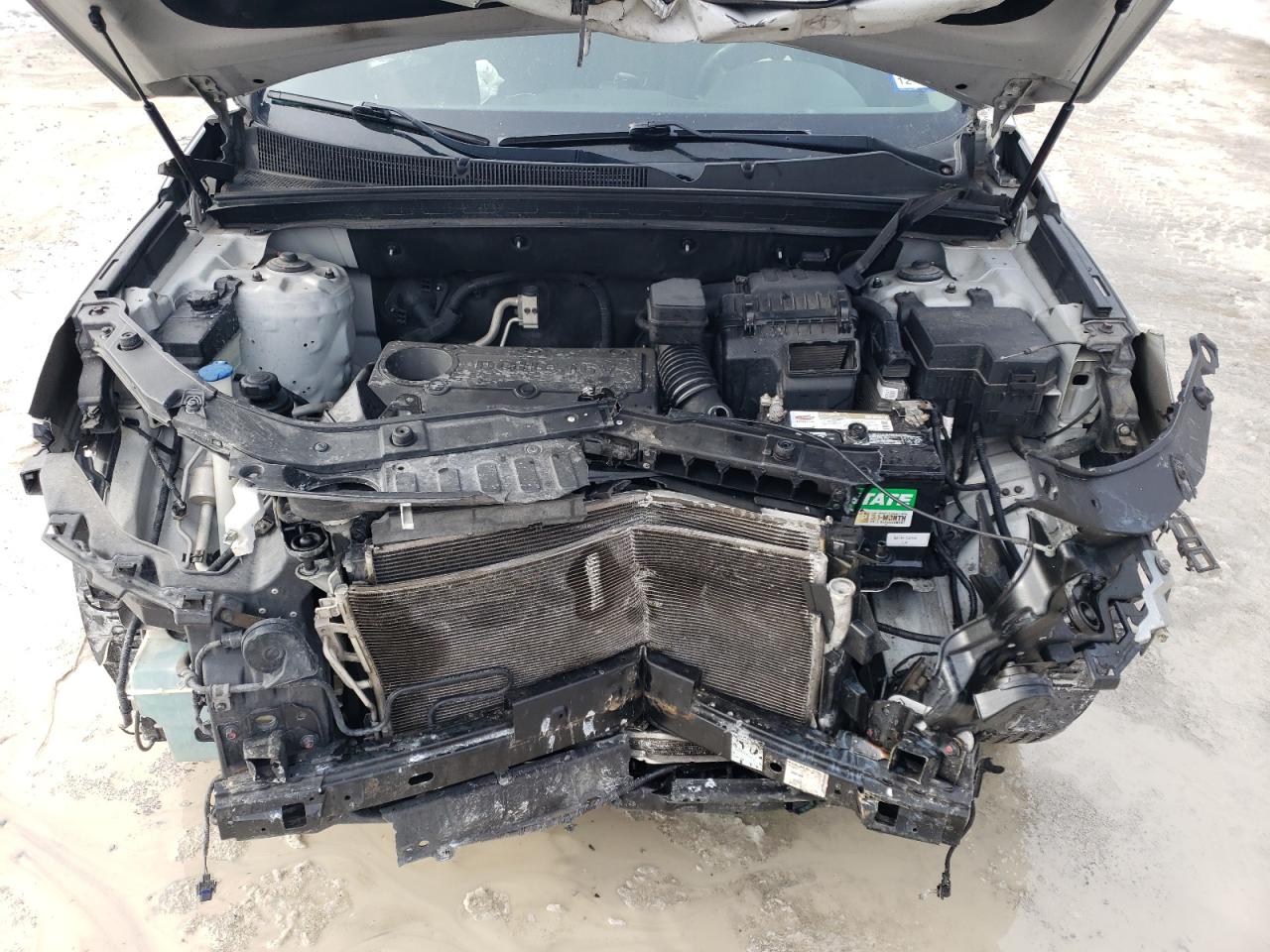 2011 KIA Sorento VIN 5XYKT4A15BG158006 Copart auction photo, front end damage thumbnail 13
