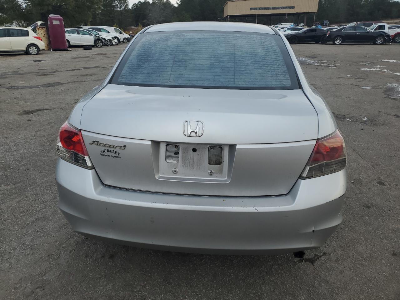 2009 Honda Accord VIN 1HGCP26309A065607 Copart auction photo, front end / rear end damage thumbnail 6