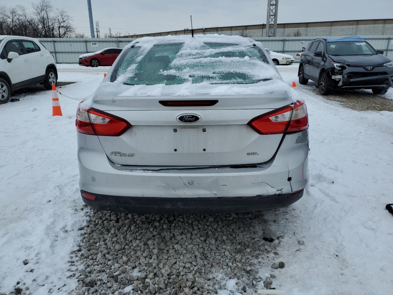 2012 Ford Focus VIN 1FAHP3H20CL354373 Copart auction photo, rear end / mechanical damage thumbnail 6