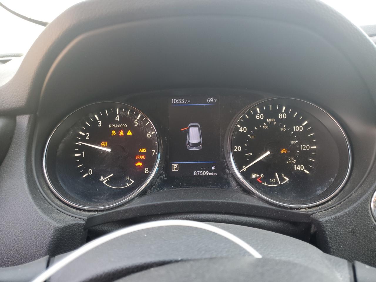 2018 Nissan Rogue VIN 5N1AT2MT2JC817381 Copart auction photo, burn / front end damage thumbnail 9