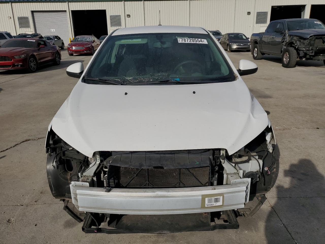 2015 Chevrolet Sonic VIN 1G1JC5SH7F4166926 Copart auction photo, front end damage thumbnail 5