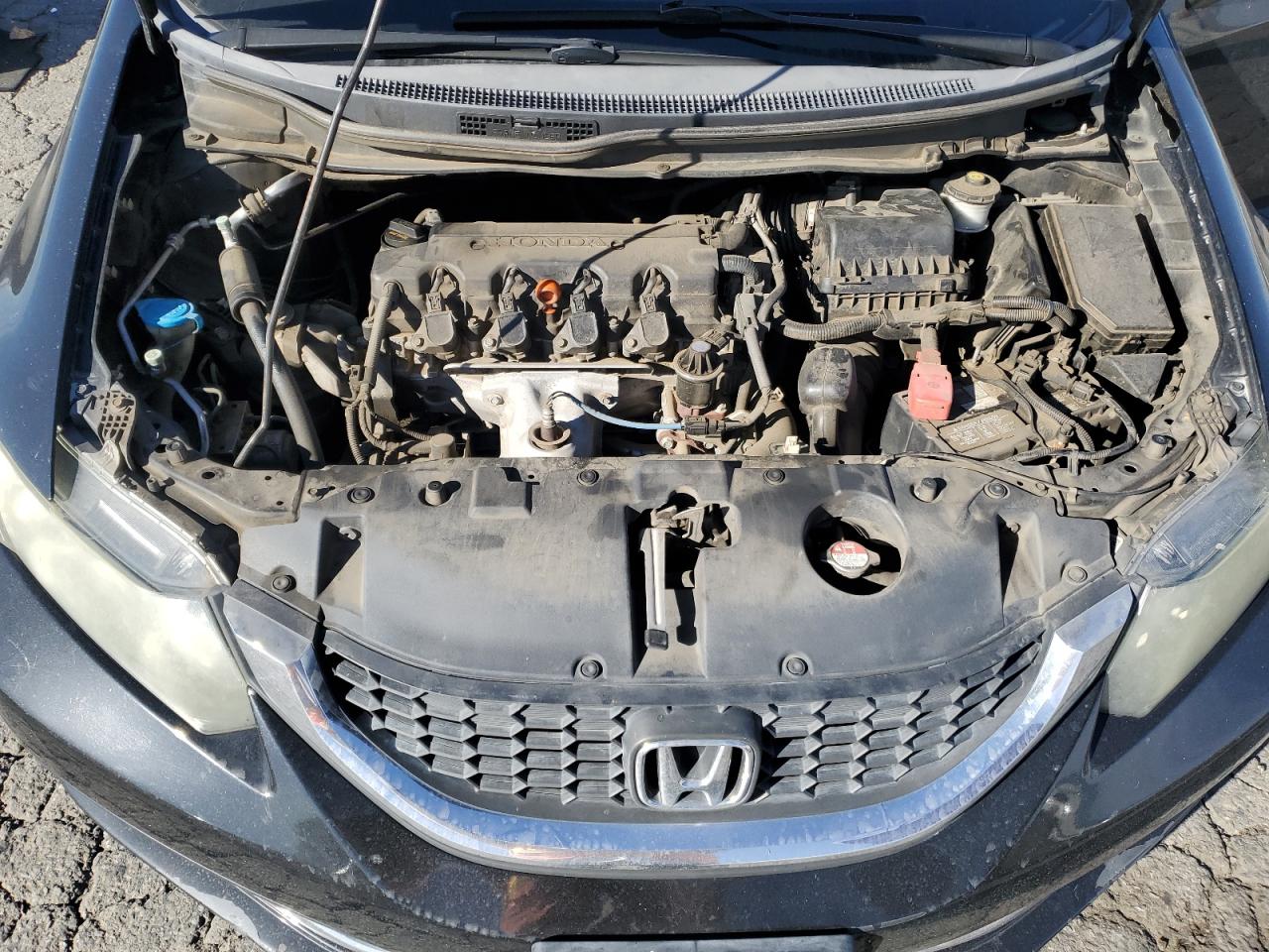 2014 Honda Civic VIN 19XFB2F50EE260304 Copart auction photo, rear end damage thumbnail 11