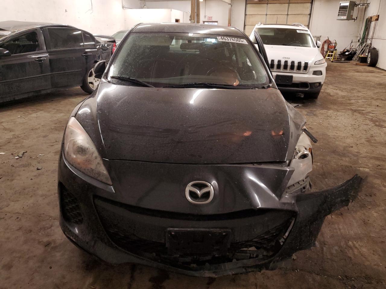 2013 Mazda 3 VIN JM1BL1TG1D1779102 Copart auction photo, front end / side damage thumbnail 5