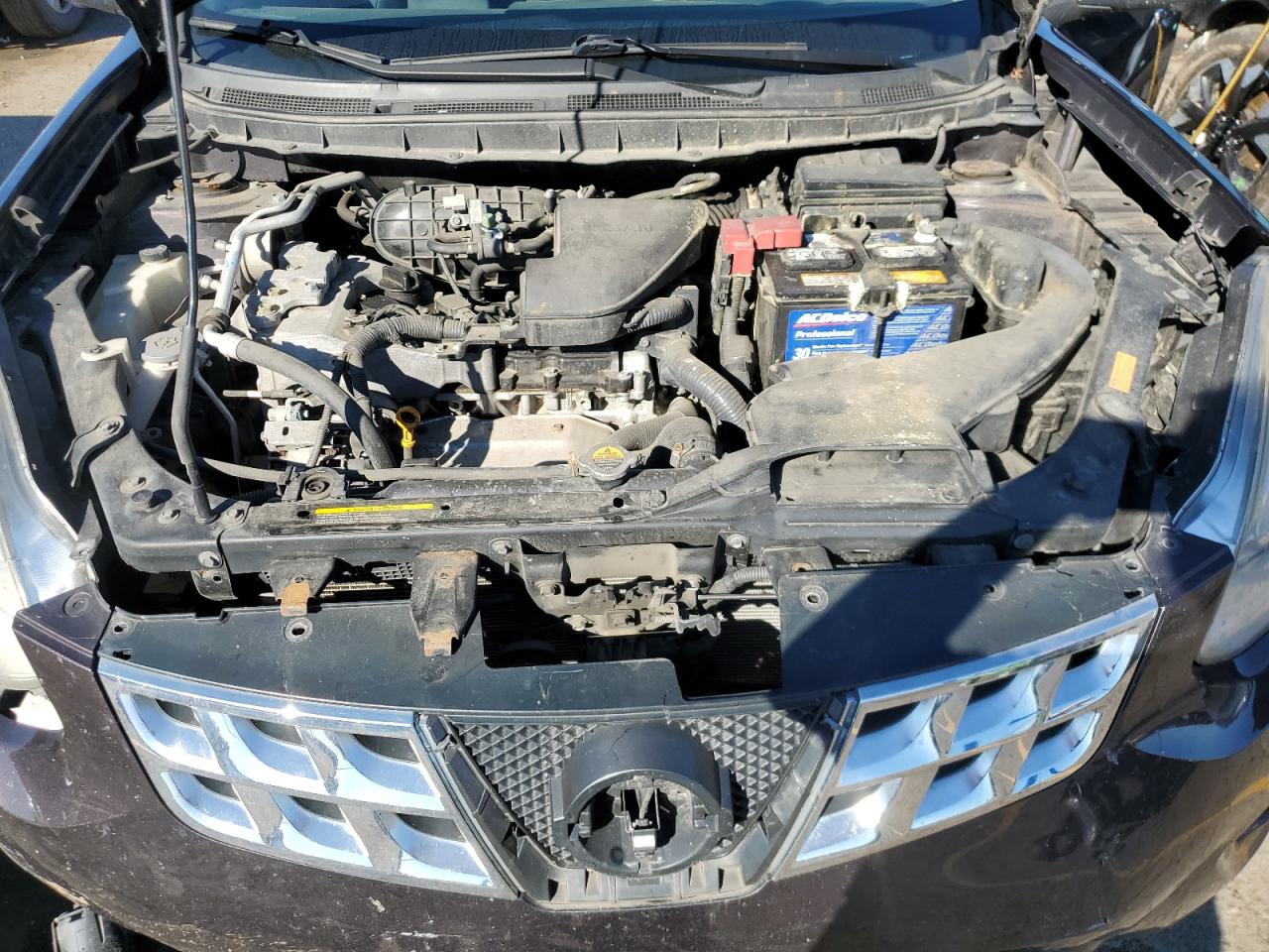 2013 Nissan Rogue VIN JN8AS5MV8DW627876 Copart auction photo, front end / undercarriage damage thumbnail 12