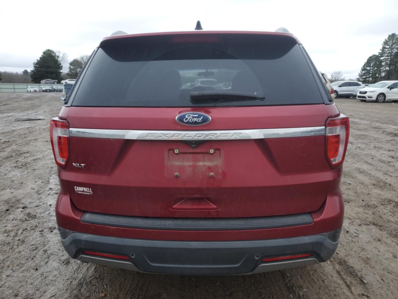 2019 Ford Explorer VIN 1FM5K7D85KGA40055 Copart auction photo, front end / side damage thumbnail 6