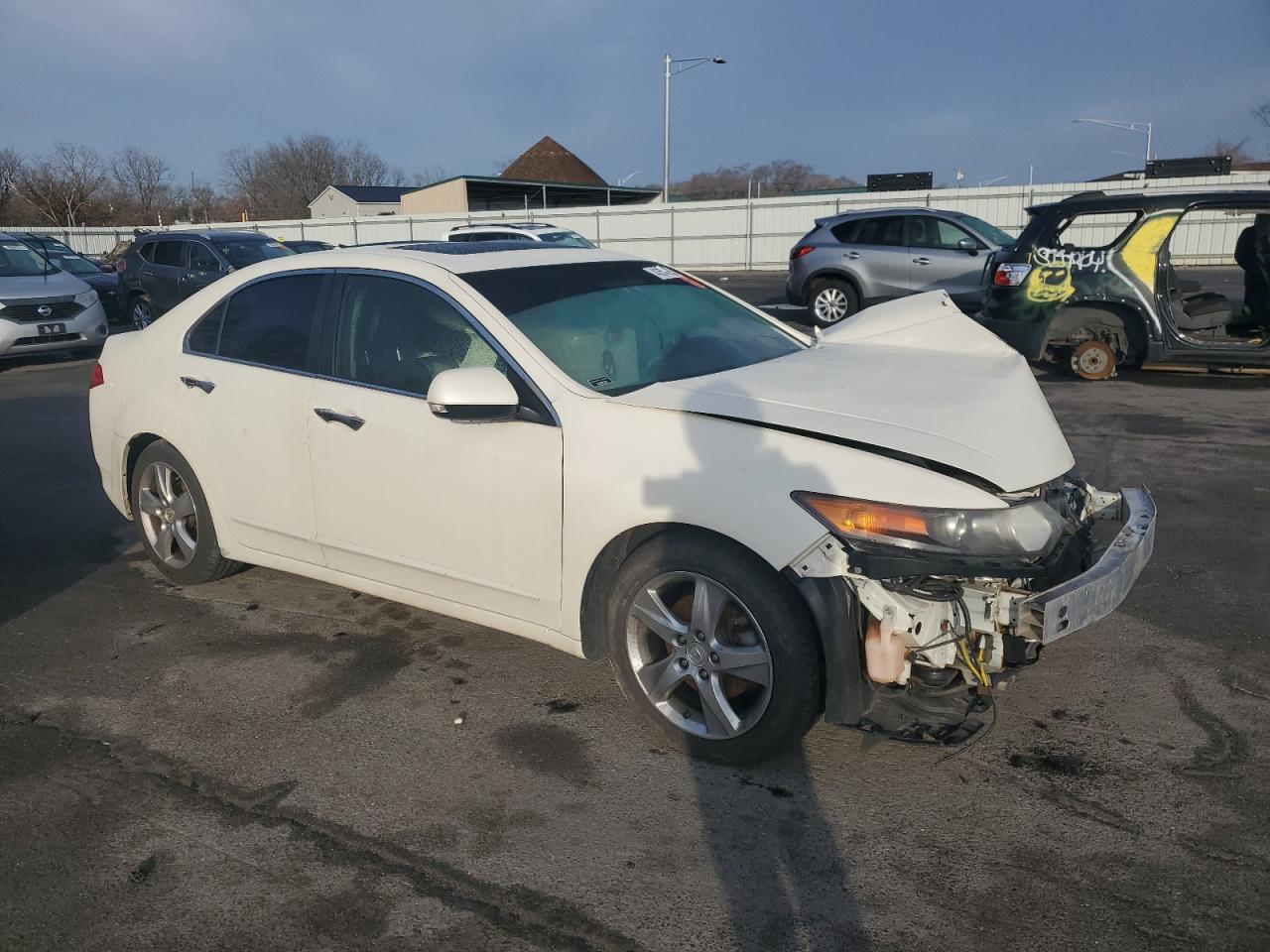 2011 Acura TSX VIN JH4CU2F69BC012740 Copart auction photo, front end damage thumbnail 4