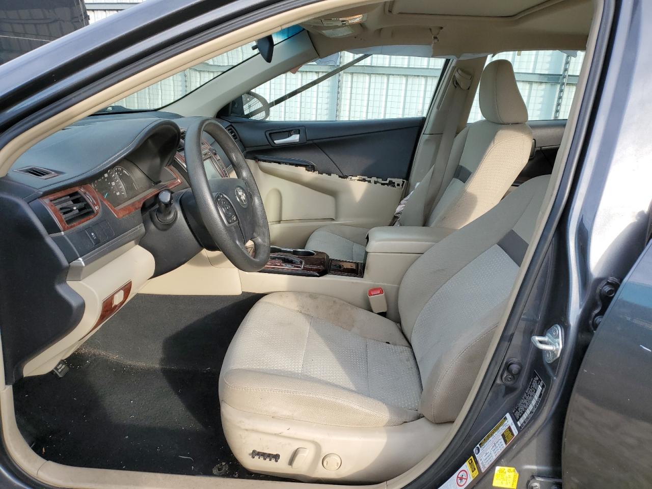 2012 Toyota Camry VIN 4T1BF1FK0CU030999 Copart auction photo, side / rear end damage thumbnail 7
