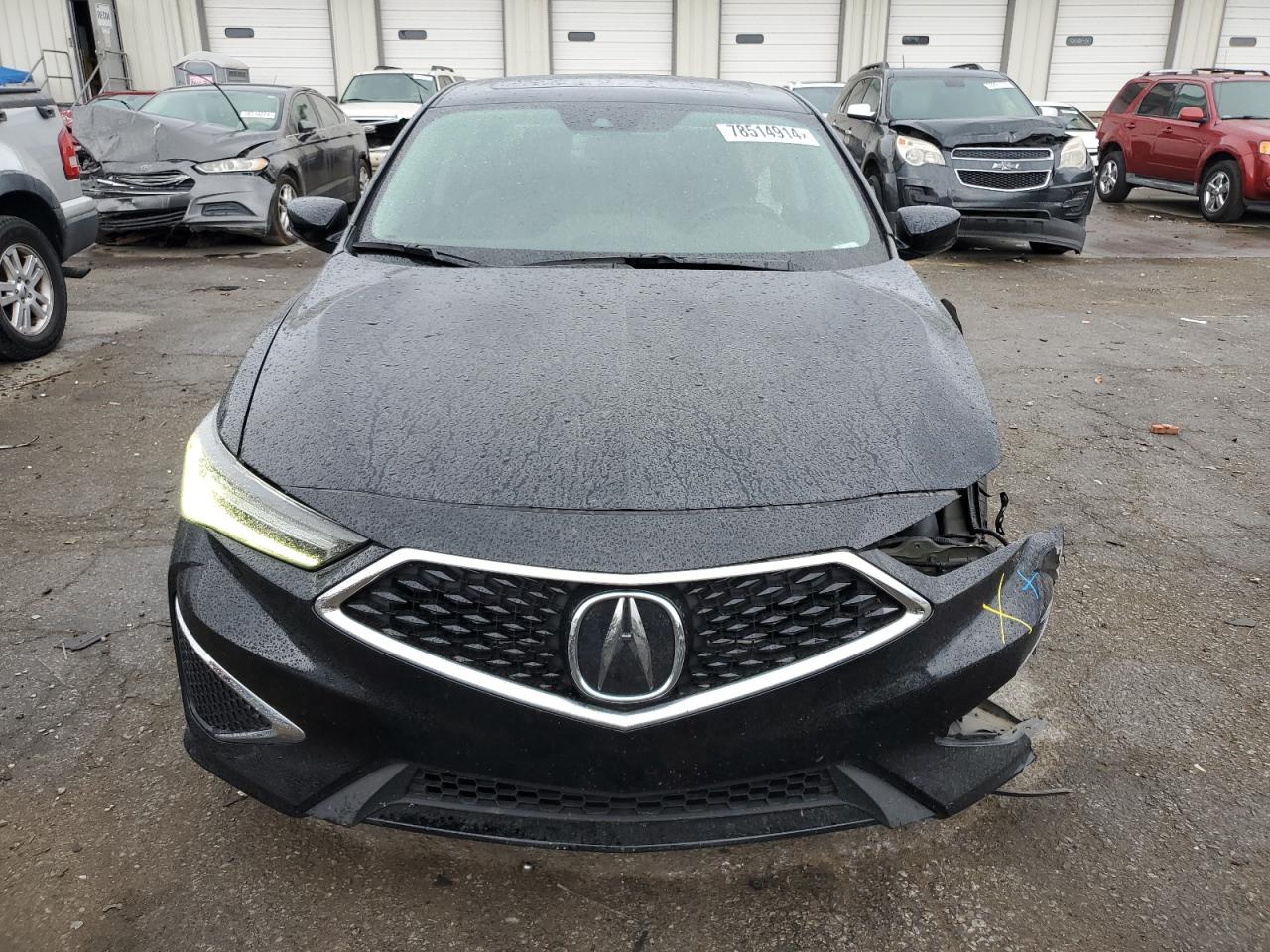 2021 Acura ILX VIN 19UDE2F78MA001515 Copart auction photo, front end / side damage thumbnail 5