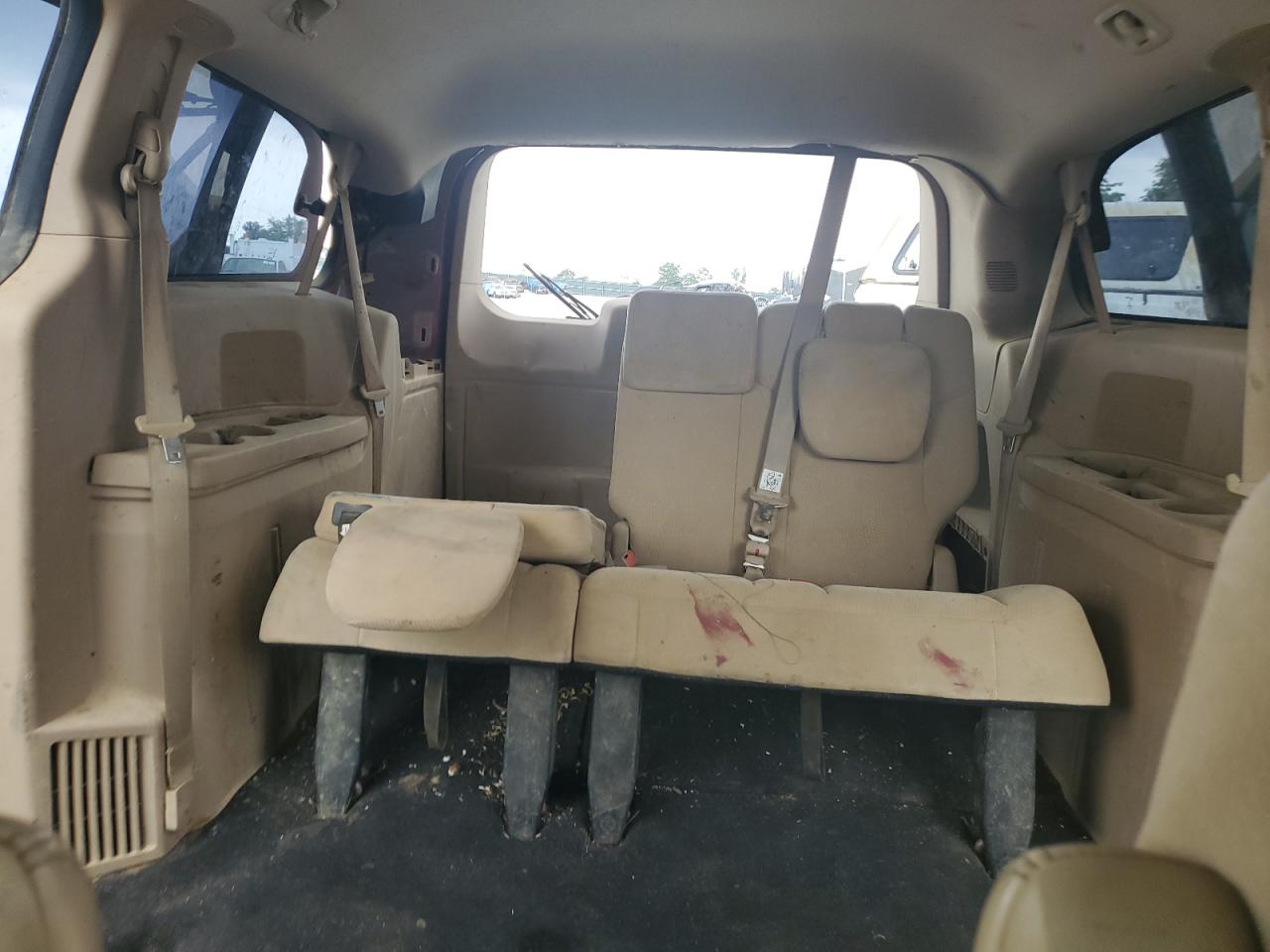 2015 Dodge Caravan VIN 2C4RDGBG5FR575076 Copart auction photo, all over damage thumbnail 10
