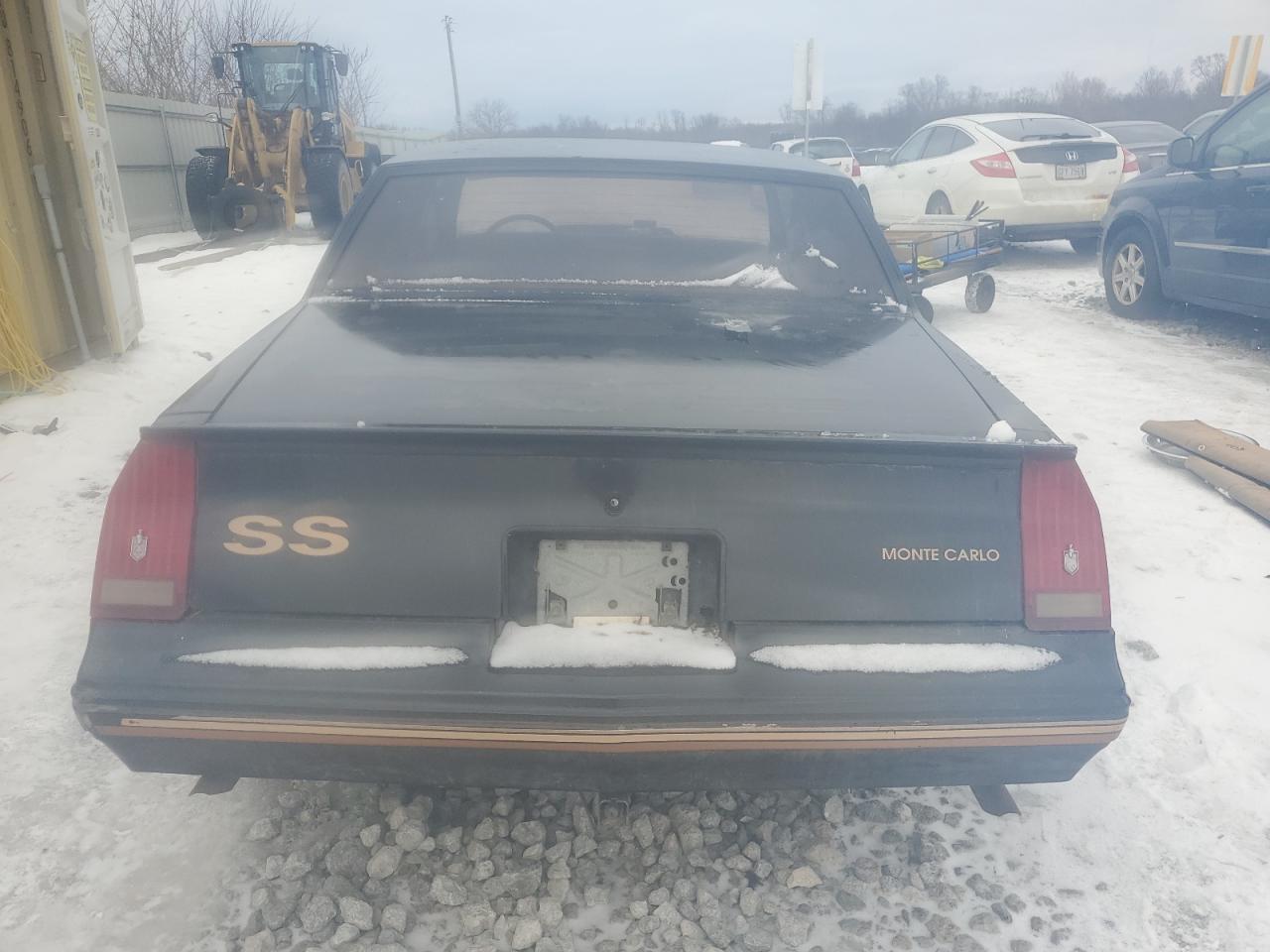 1987 Chevrolet Monte Carlo VIN 1G1GZ11G3HP151612 Copart auction photo, mechanical / stripped damage thumbnail 6