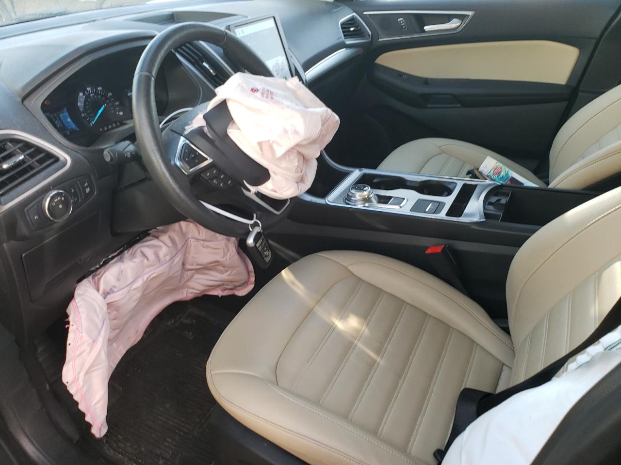 2022 Ford Edge VIN 2FMPK4J93NBA82501 Copart auction photo, front end / frame damage damage thumbnail 7