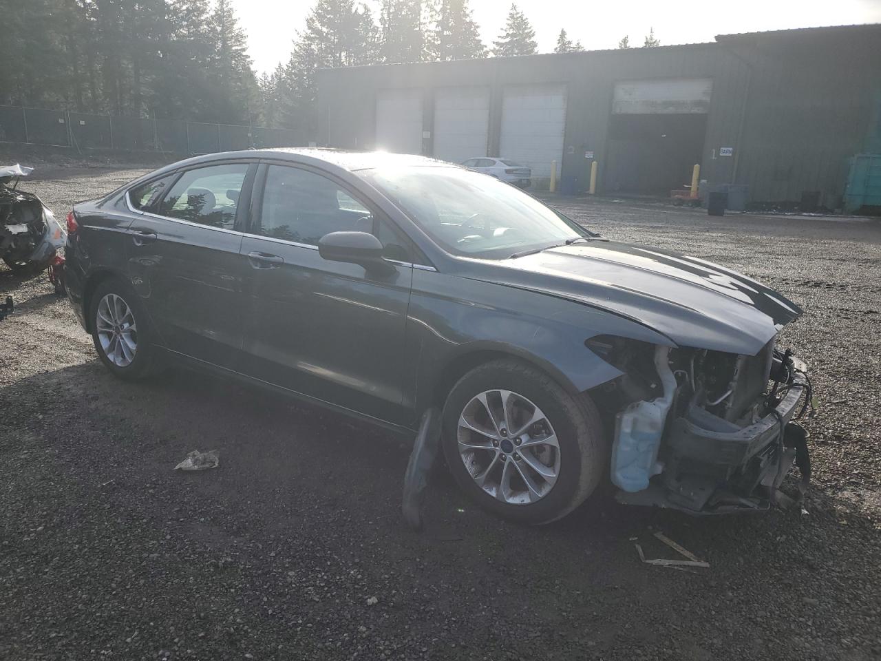 2020 Ford Fusion VIN 3FA6P0HD0LR191572 Copart auction photo, front end damage thumbnail 4