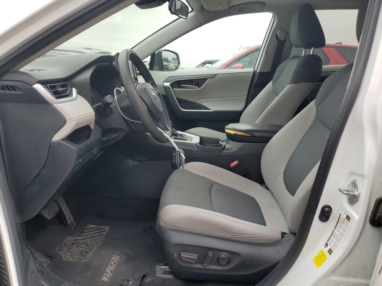 2019 Toyota RAV 4 VIN 2T3W1RFV2KW057202 Copart auction photo, rear end / front end damage thumbnail 7