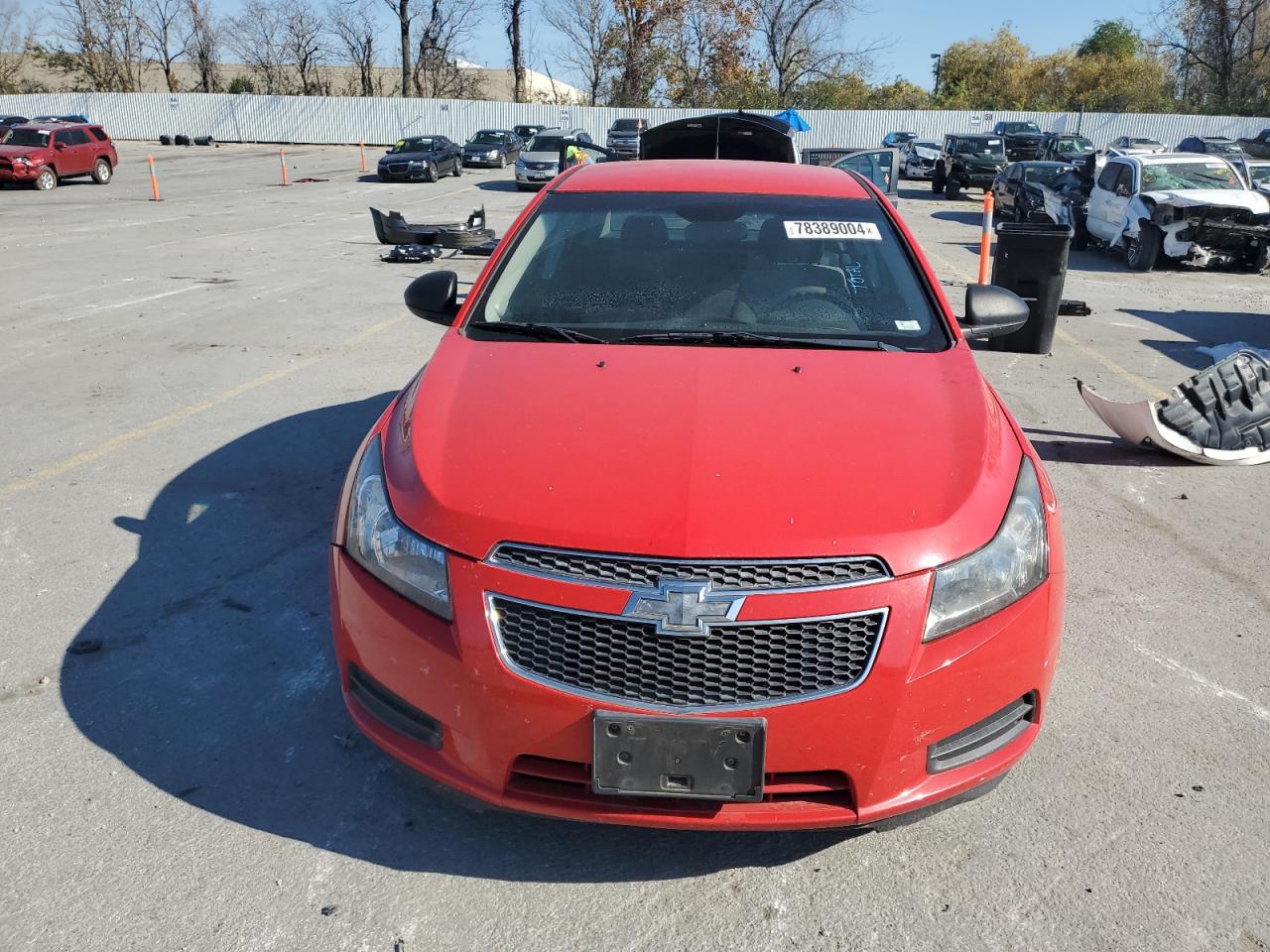 2014 Chevrolet Cruze VIN 1G1PA5SH2E7359384 Copart auction photo, rear end damage thumbnail 5