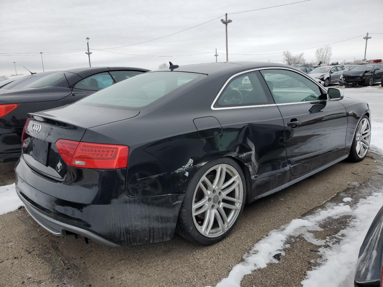 2015 Audi RS5 VIN WAUGGAFR0FA010940 Copart auction photo, all over damage thumbnail 3