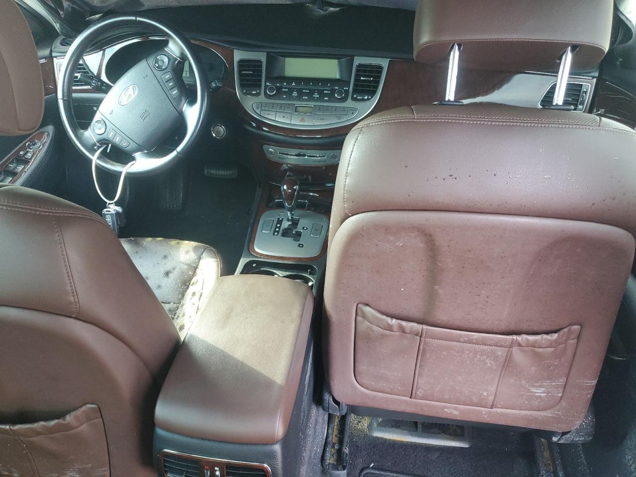 2010 Hyundai Genesis VIN KMHGC4DE6AU096967 Copart auction photo, water/flood damage thumbnail 8