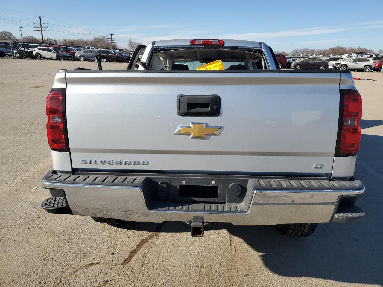 2014 Chevrolet Silverado VIN 3GCUKREC4EG245423 Copart auction photo, all over damage thumbnail 6