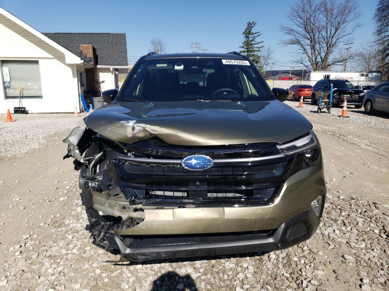 2025 Subaru Forester VIN JF2SLDTC1SH440702 Copart auction photo, front end damage thumbnail 5