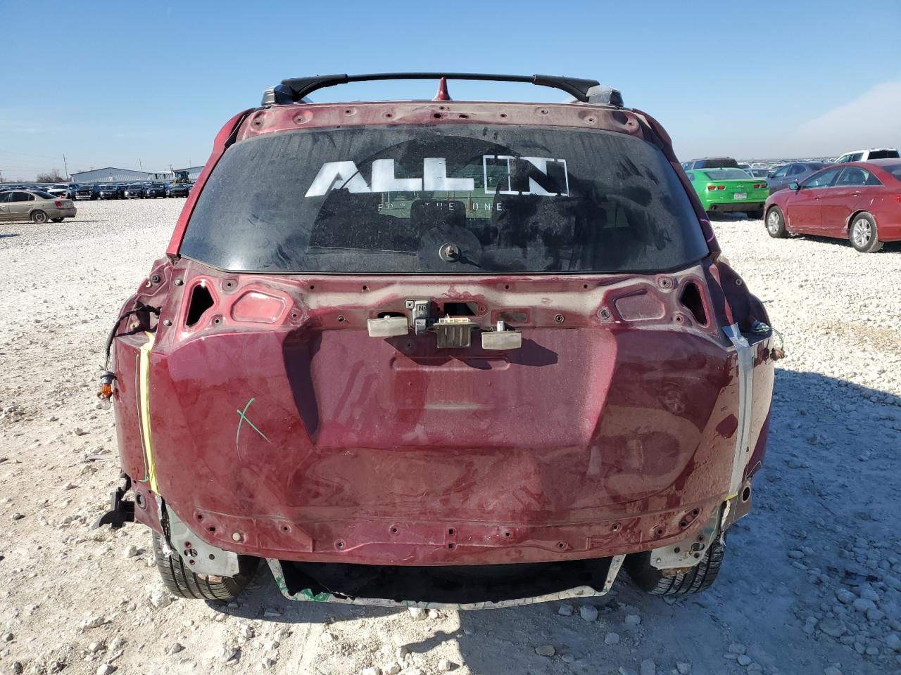 2018 Toyota RAV 4 VIN 2T3ZFREVXJW432607 Copart auction photo, rear end damage thumbnail 6