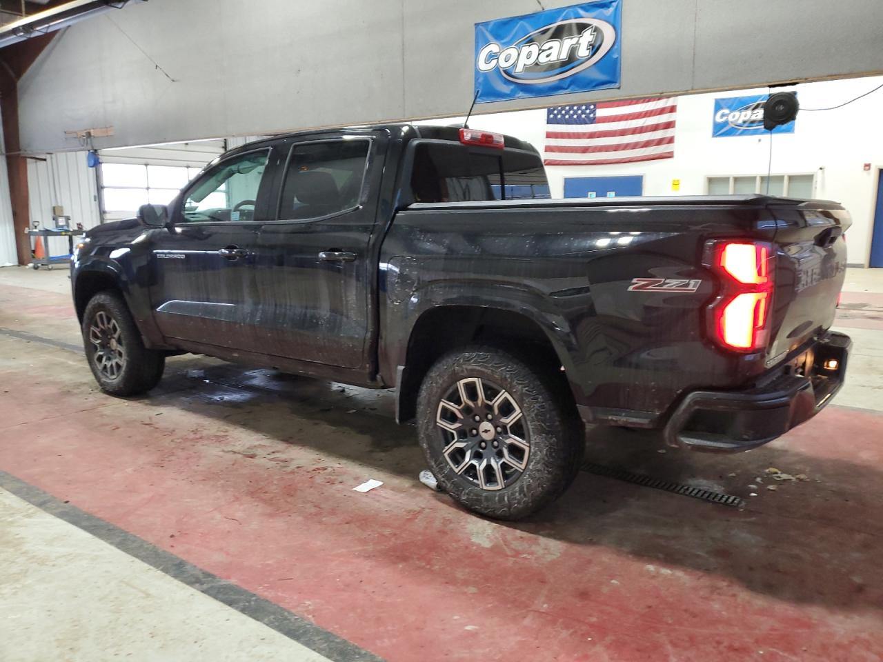 2023 Chevrolet Colorado VIN 1GCPTDEK3P1173832 Copart auction photo, side damage thumbnail 2