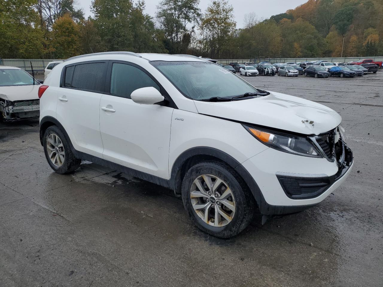 2016 KIA Sportage VIN KNDPBCAC9G7865229 Copart auction photo, front end damage thumbnail 4