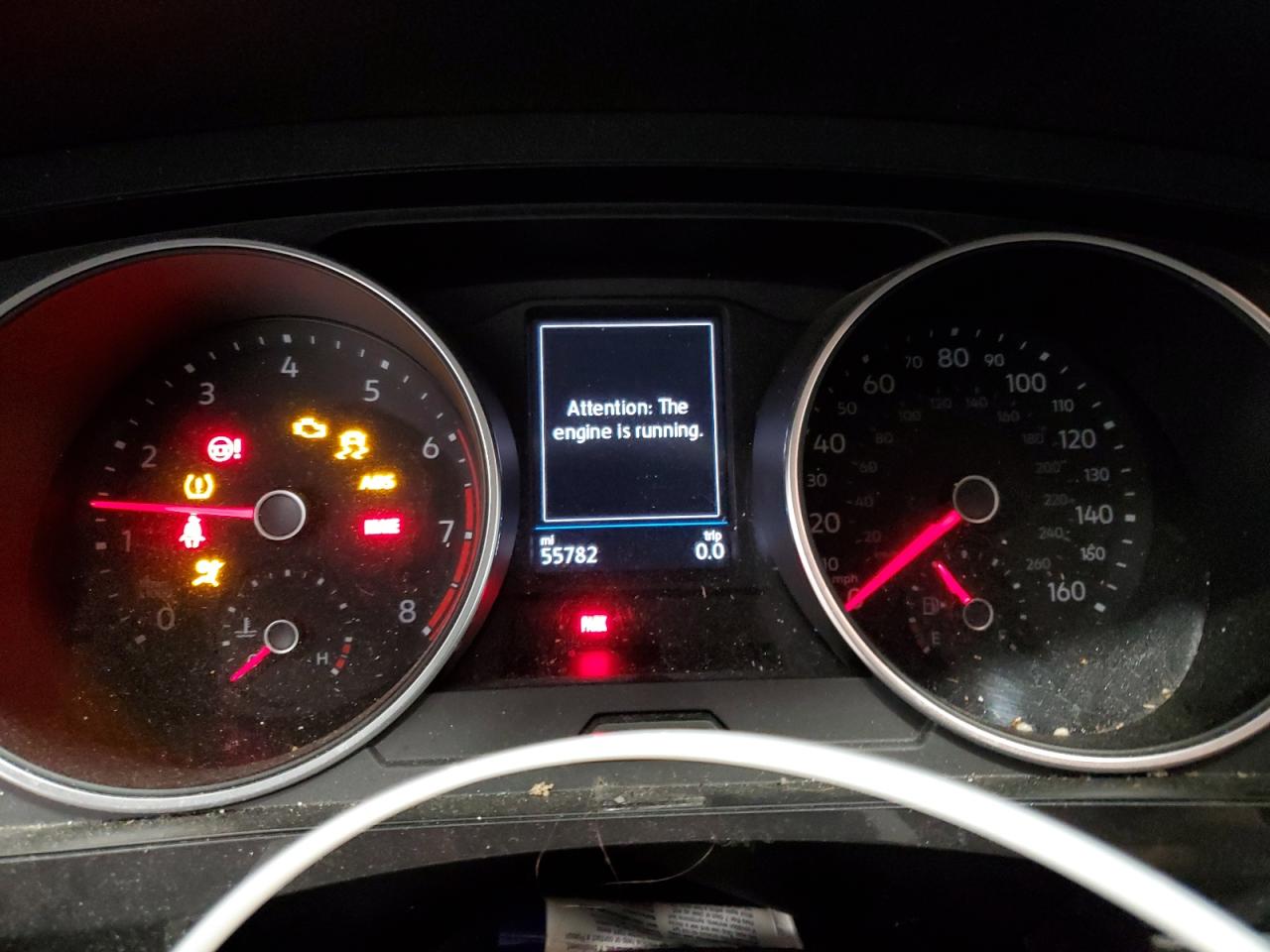 2019 Volkswagen Tiguan VIN 3VV1B7AX7KM186513 Copart auction photo, all over / undercarriage damage thumbnail 9