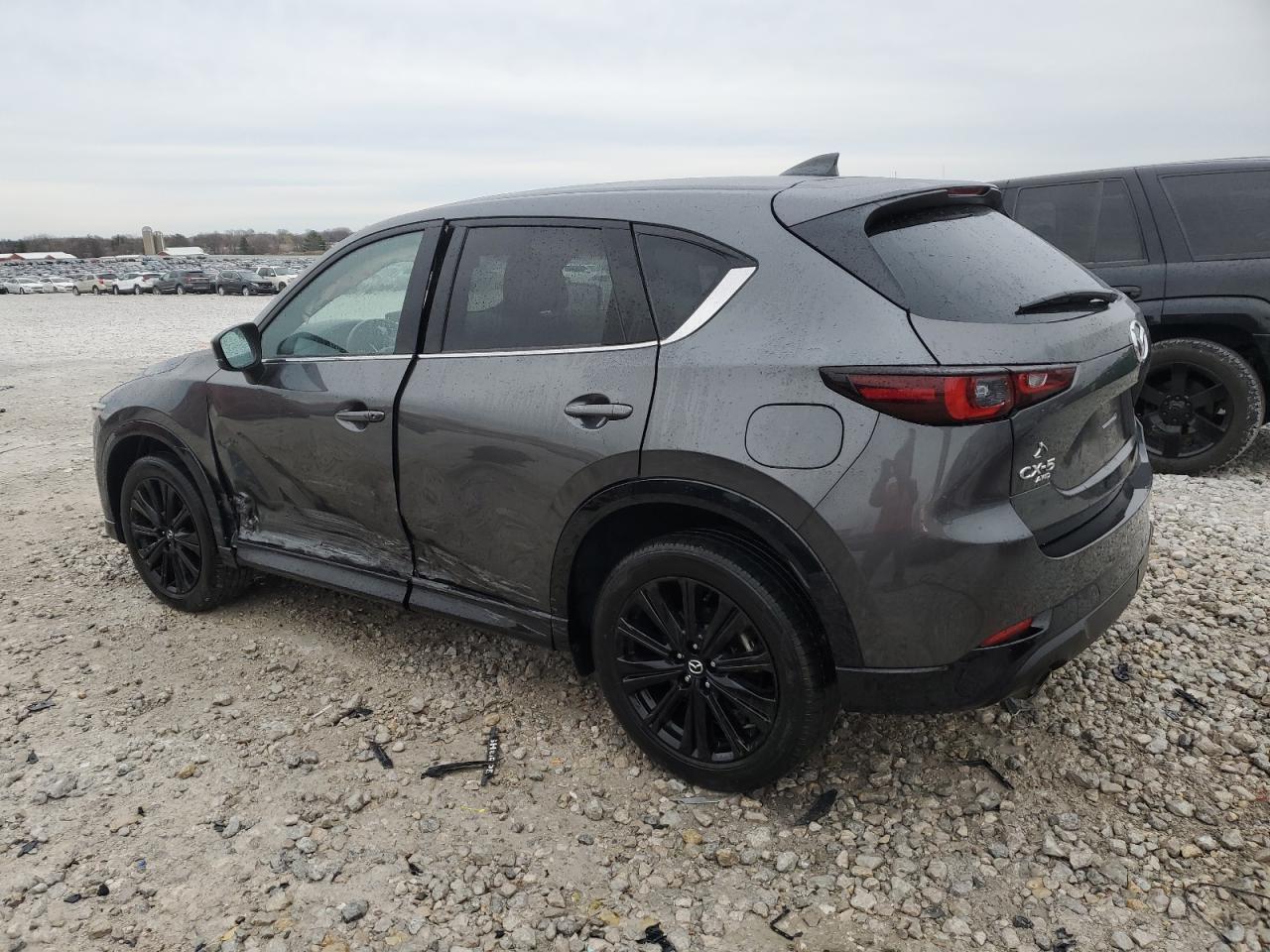2023 Mazda CX-5 VIN JM3KFBAY2P0118818 Copart auction photo, side damage thumbnail 2